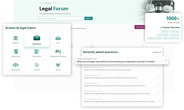 Join Our Legal Forum and Get Expert Advice for Free